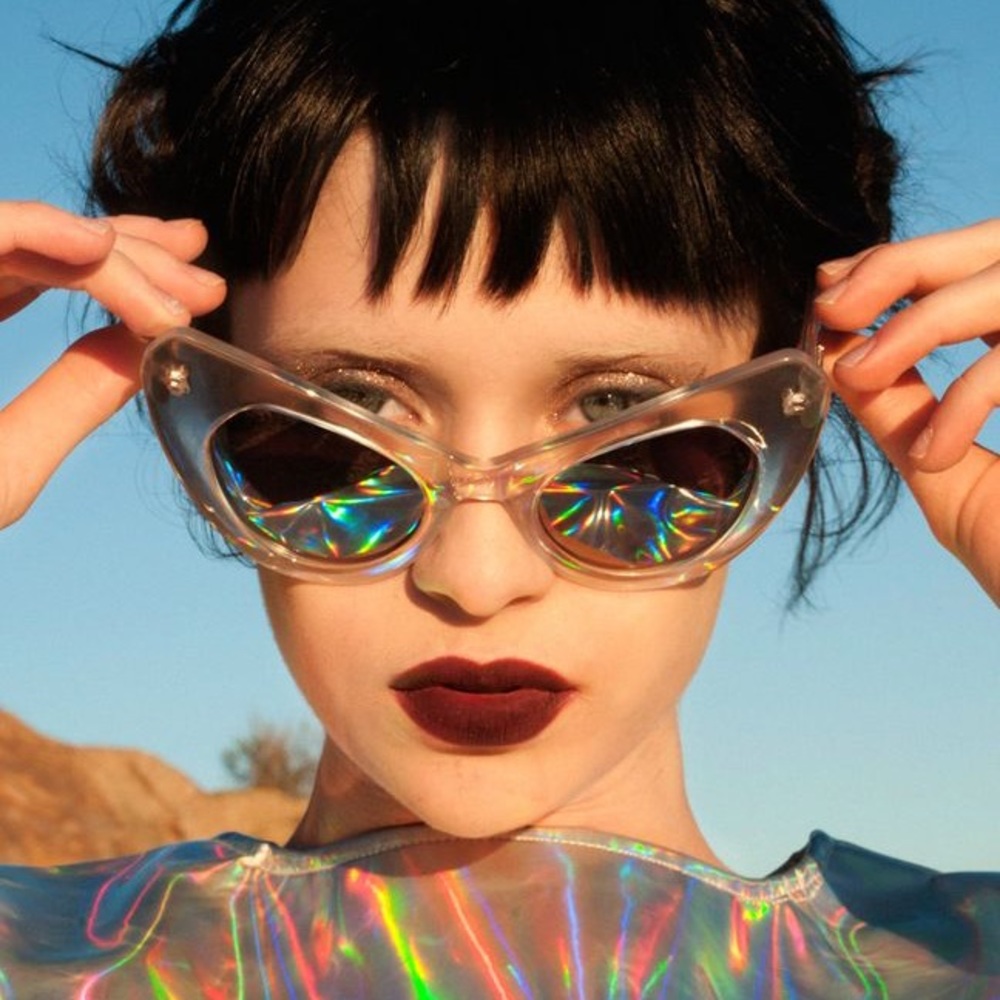 UNIF Holographic Sunglasses 🕶 👽 ✌🏼